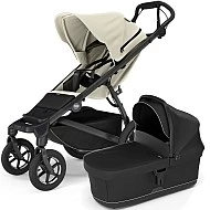 Thule Urban Glide 4 wheel MIDI set s korbou Soft Beige sporťák + Black korbička