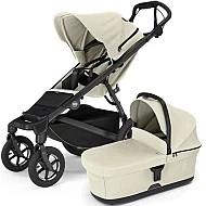 Thule Urban Glide 4 wheel MIDI set s korbou Soft beige sporťák + Soft beige korbička